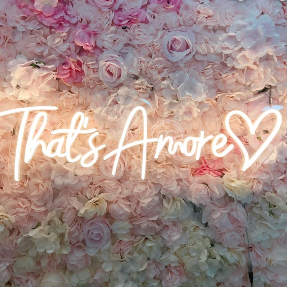 That’s Amore Wedding Neon Sign